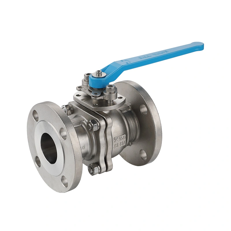 ANSI 150LB স্টেইনলেস স্টীল ফ্ল্যাঞ্জড বল ভালভ