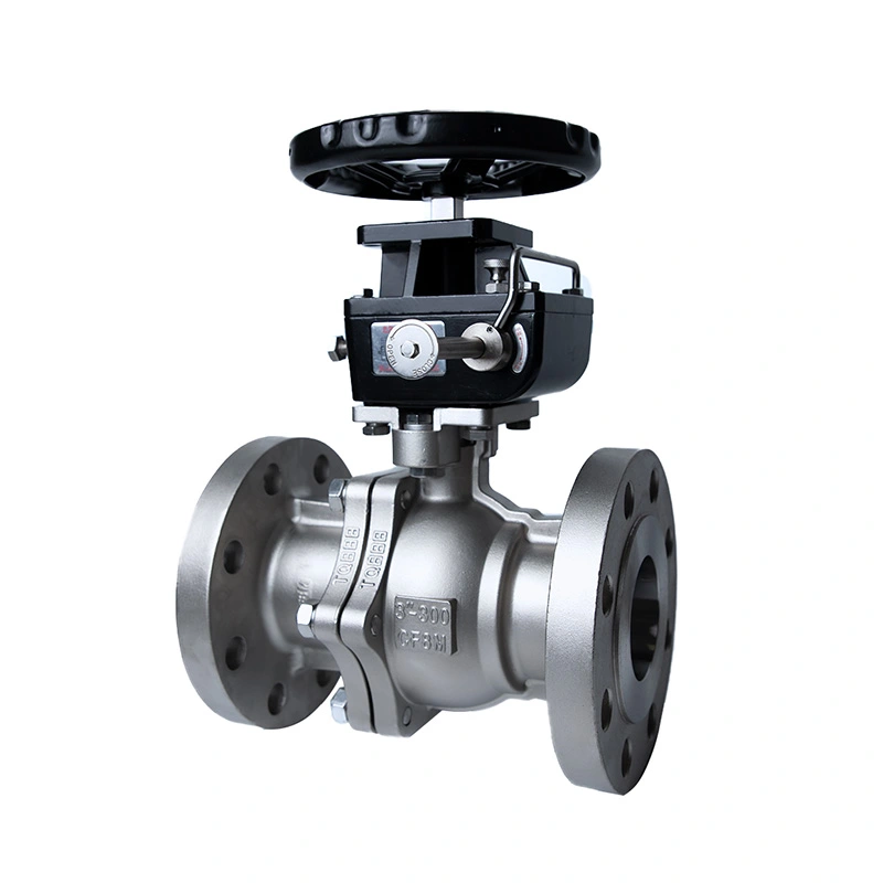 অ্যাকচুয়েটরের জন্য ISO 5211 বেস সহ ANSI 300LB ফ্ল্যাঞ্জড বল ভালভ